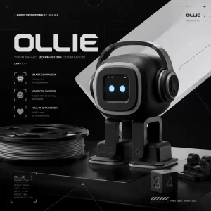 Ollie AI Companion Robot – Voice Chat, Animated Expressions & Custom Personality