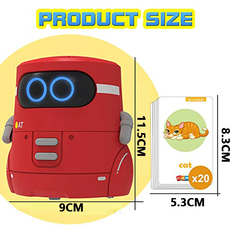 MSFTOYS AT002 Educational Robot – Touch Control, Stories & Dance – image 3