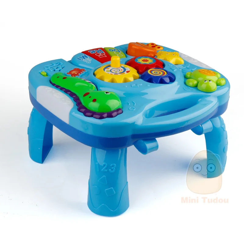 Mini Tudou Baby Music Learning Table – 5-Scale Keyboard, Lights & Sounds – image 8