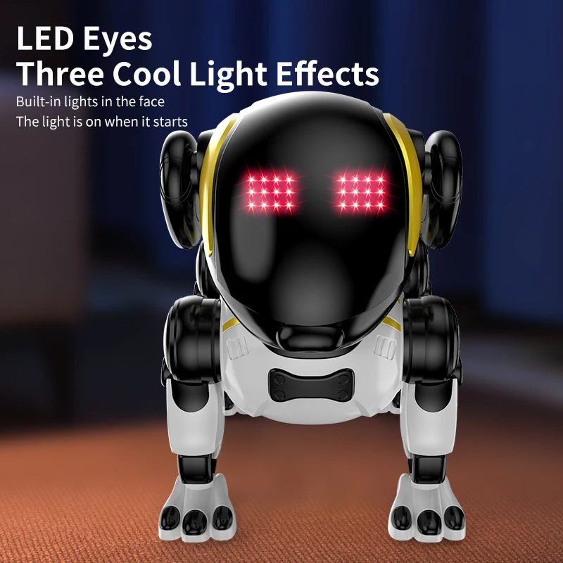 Hywiwine HY1SR Voice-Control Robot Puppy – Walks, Dances, LED Eyes, 50 m Range – image 6