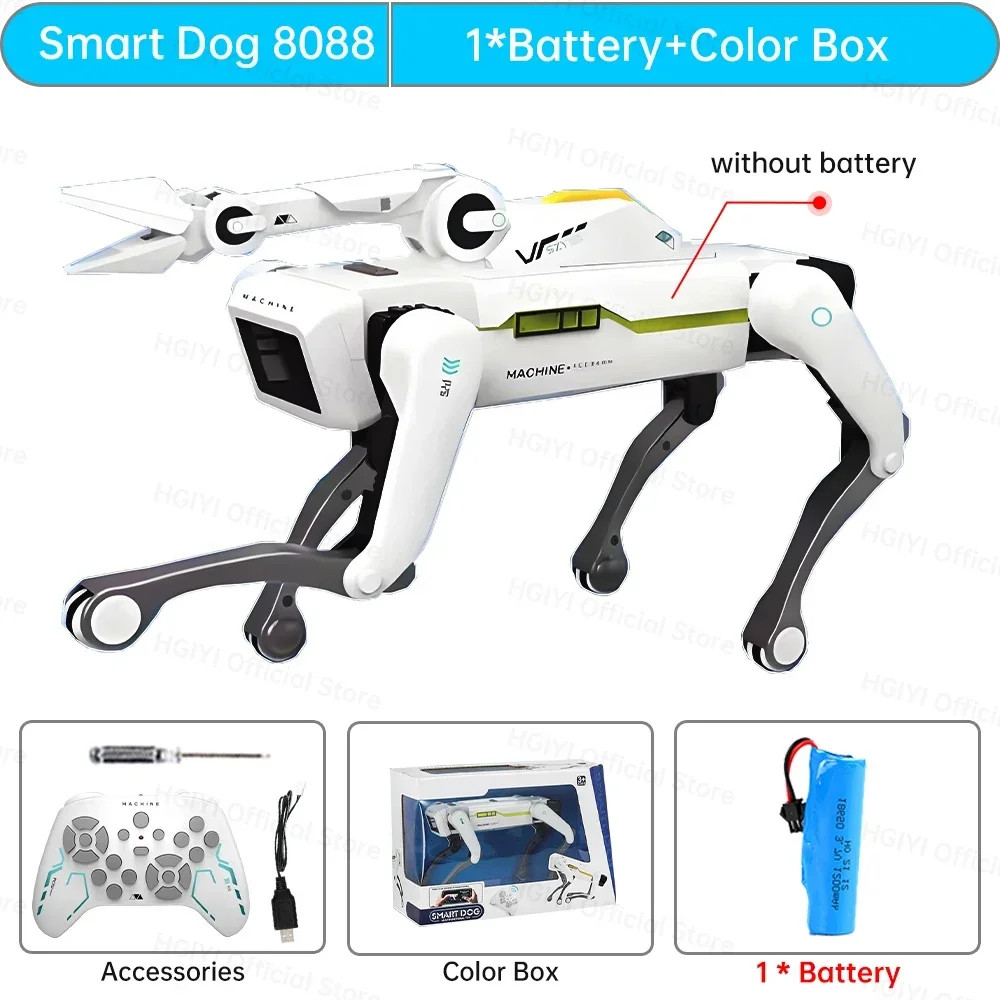 Teeggi Robot Dog with Clip – App Voice Commands, Feeding Game, 20+ Actions – image 10
