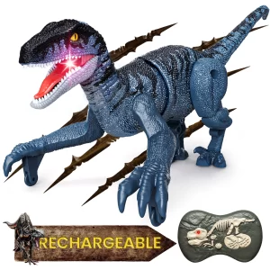 RC Velociraptor – Walking, Growling Dinosaur with Head & Tail Motion