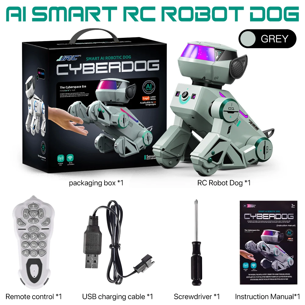 9IMOD AI Robot Dog – Multilingual Voice Chat, Touch Sensing, Stunts & LED Show – image 7