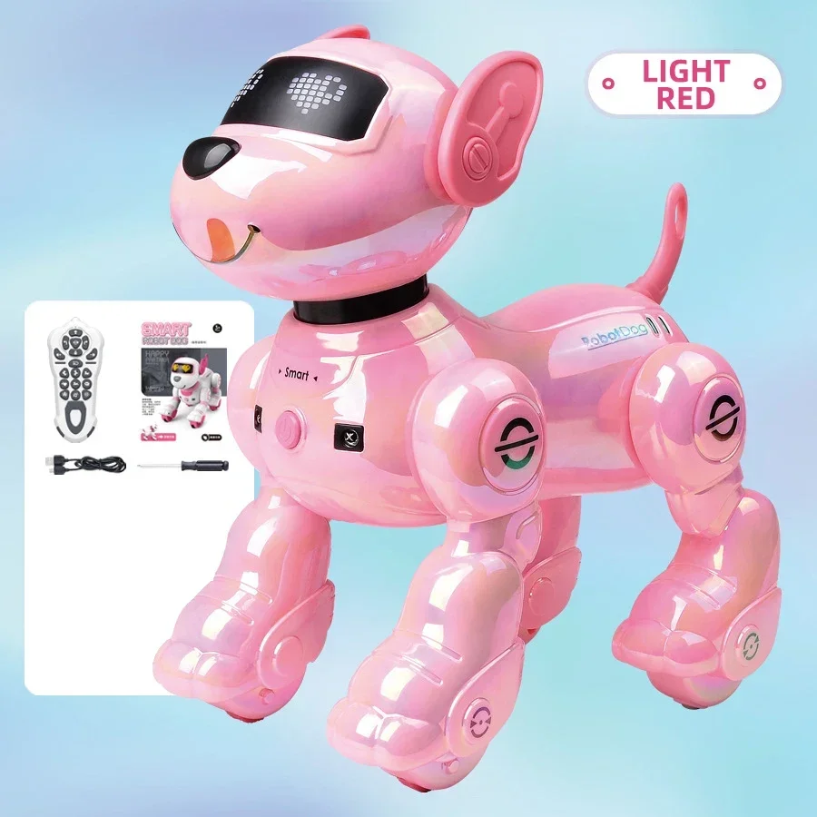 Kmoist Chrome Edition Stunt Robot Dog – UV-Plated Finish, Voice & Follow Mode – image 7