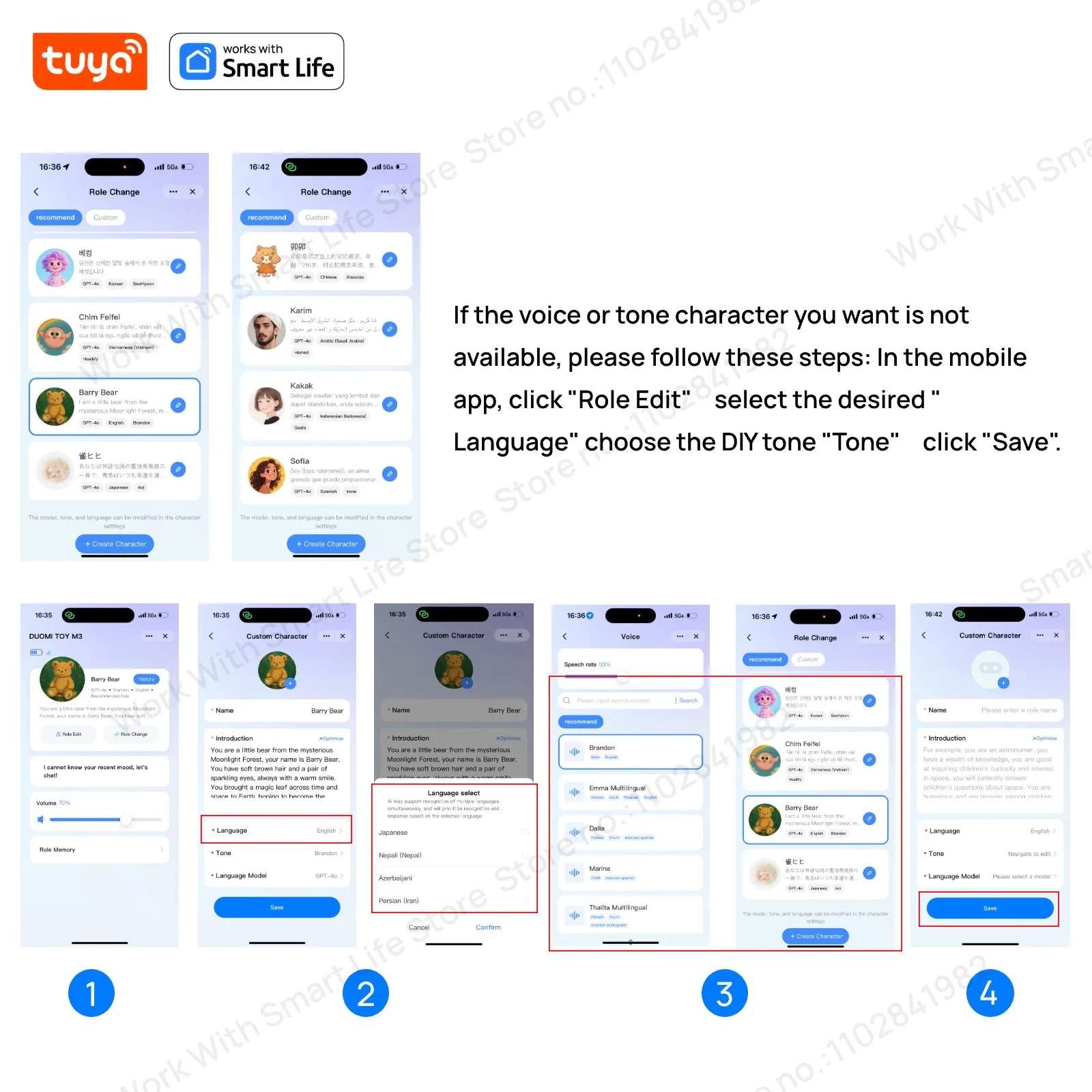 AI Plush Robot Companion – LED Eyes, Dual Dialogue Modes, Tuya App – image 4