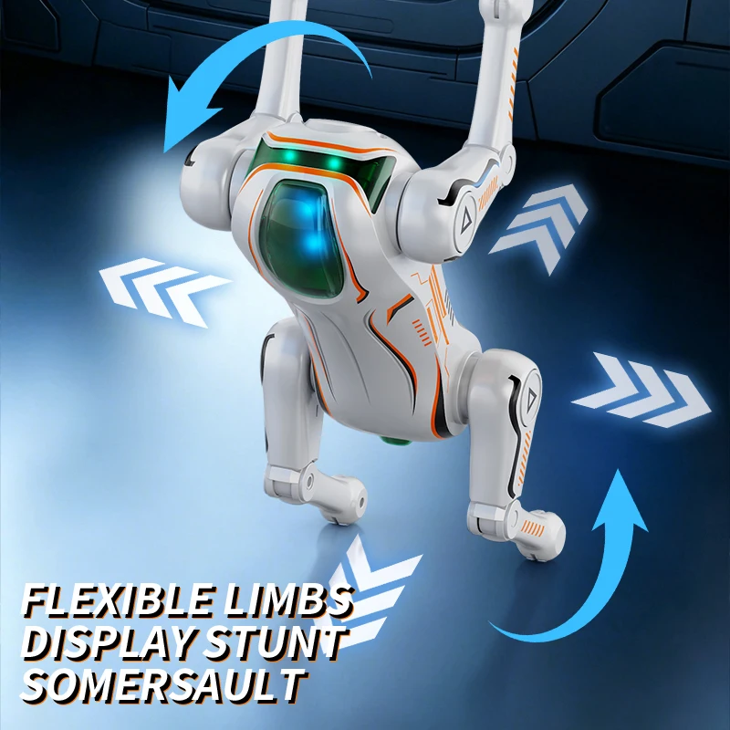 8858E "Zero" Bionic Robot Dog – Wake-Word Voice Control, Stunts & Lights – image 4