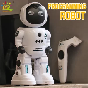 HUIQIBAO HQB46 Programmable Robot – Gesture Control & 50-Action Memory