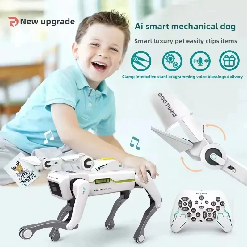 Teeggi Robot Dog with Clip – App Voice Commands, Feeding Game, 20+ Actions – image 4