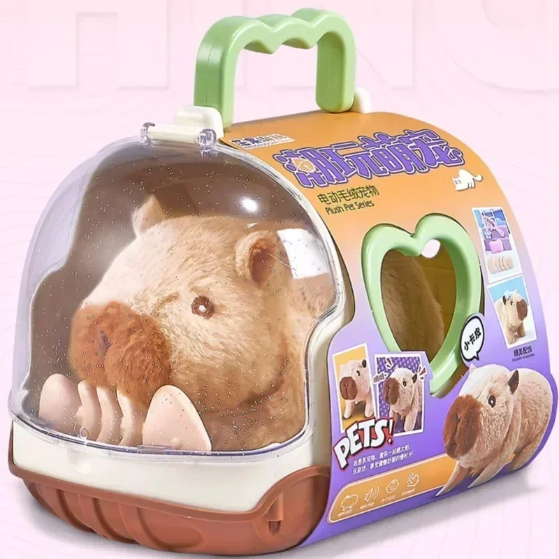 Electric Walking Capybara Plush – Motorised Soft Toy with Sound – image 8