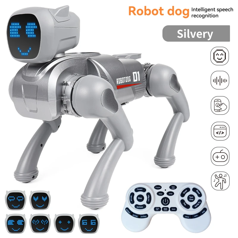 JJRC X1 "LumiLumi" Robot Dog – Wake-Word Voice, App Programming, LED Expressions – image 8