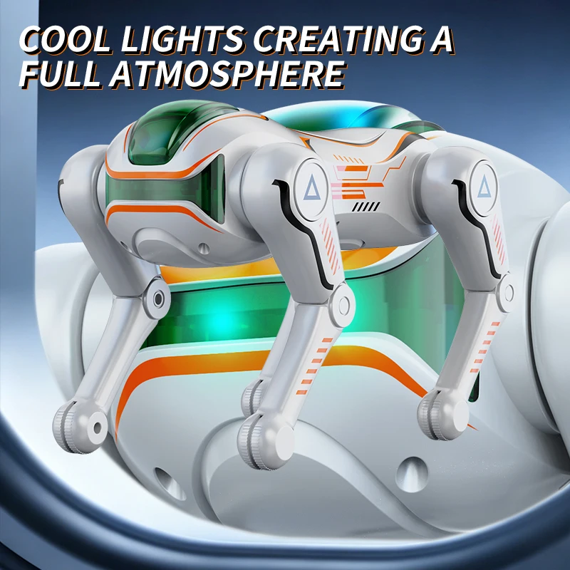8858E "Zero" Bionic Robot Dog – Wake-Word Voice Control, Stunts & Lights – image 5