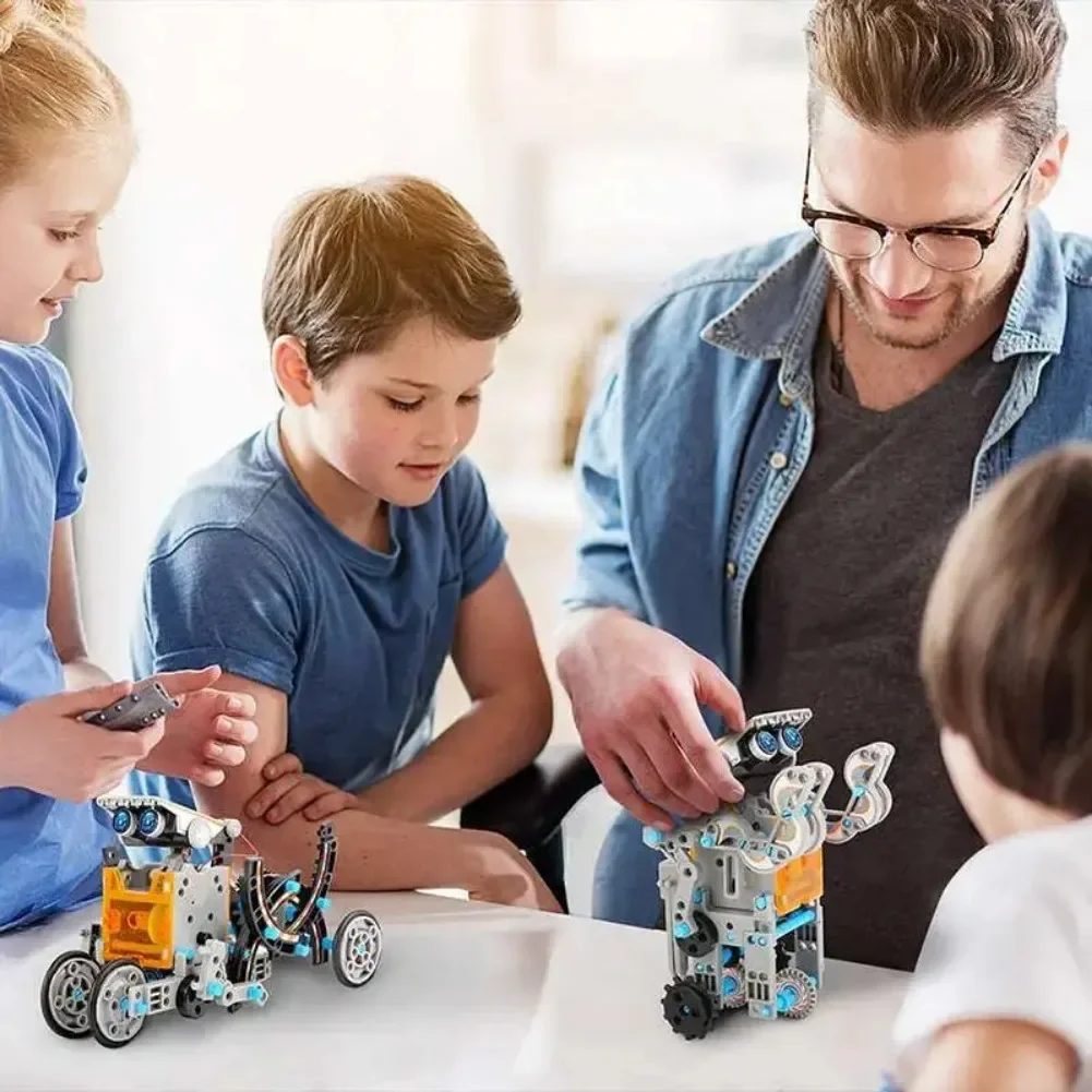 wishiot 12-in-1 Solar Robot Science Kit – Battery-Free Builds – image 2