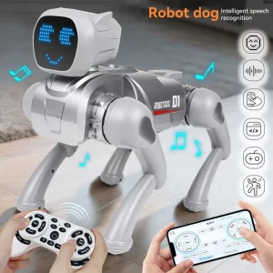 JJRC X1 "LumiLumi" Robot Dog – Wake-Word Voice, App Programming, LED Expressions