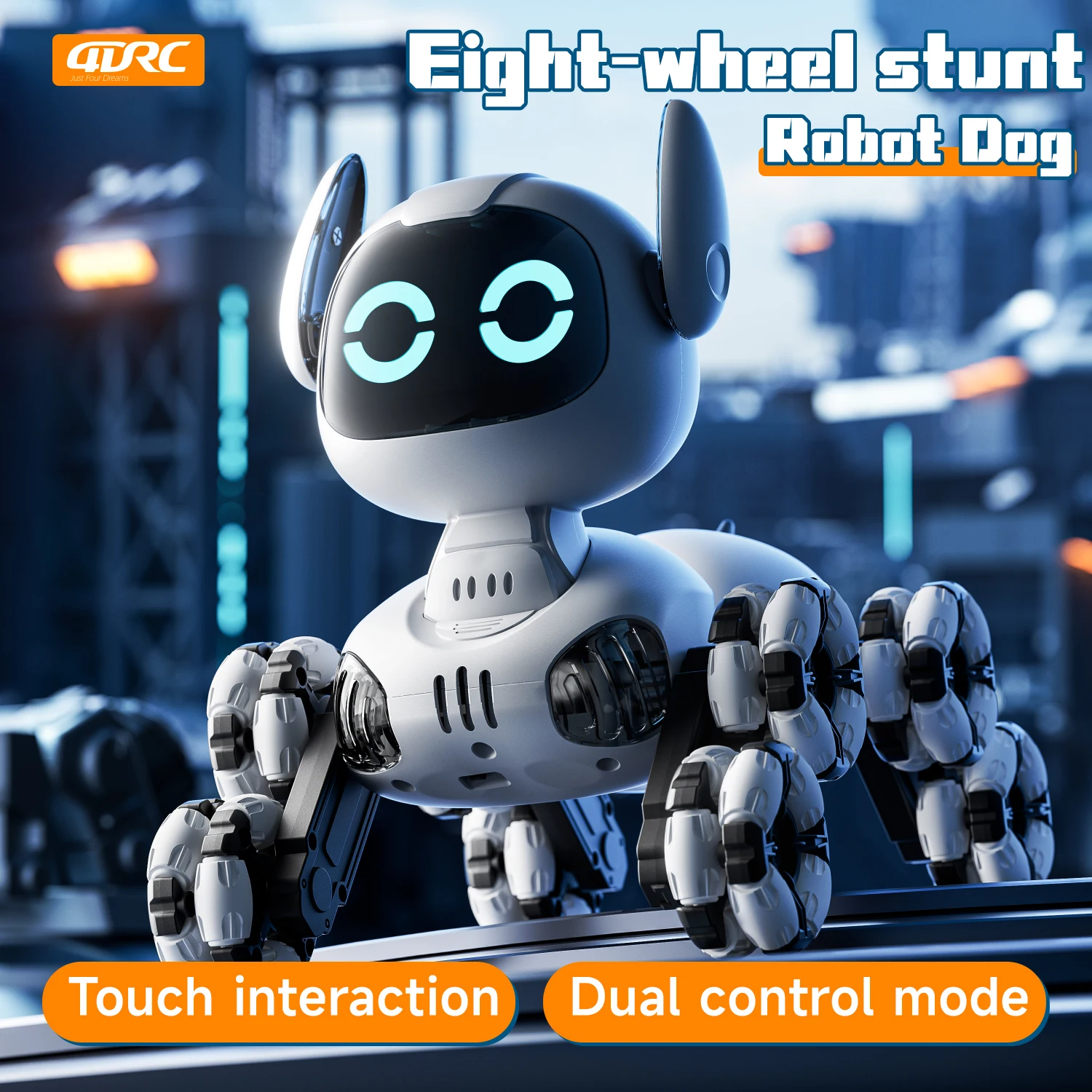 4D-Y9 8WD Robot Dog Stunt Car – 2.4GHz, 40min Runtime, Complete Kit – image 5