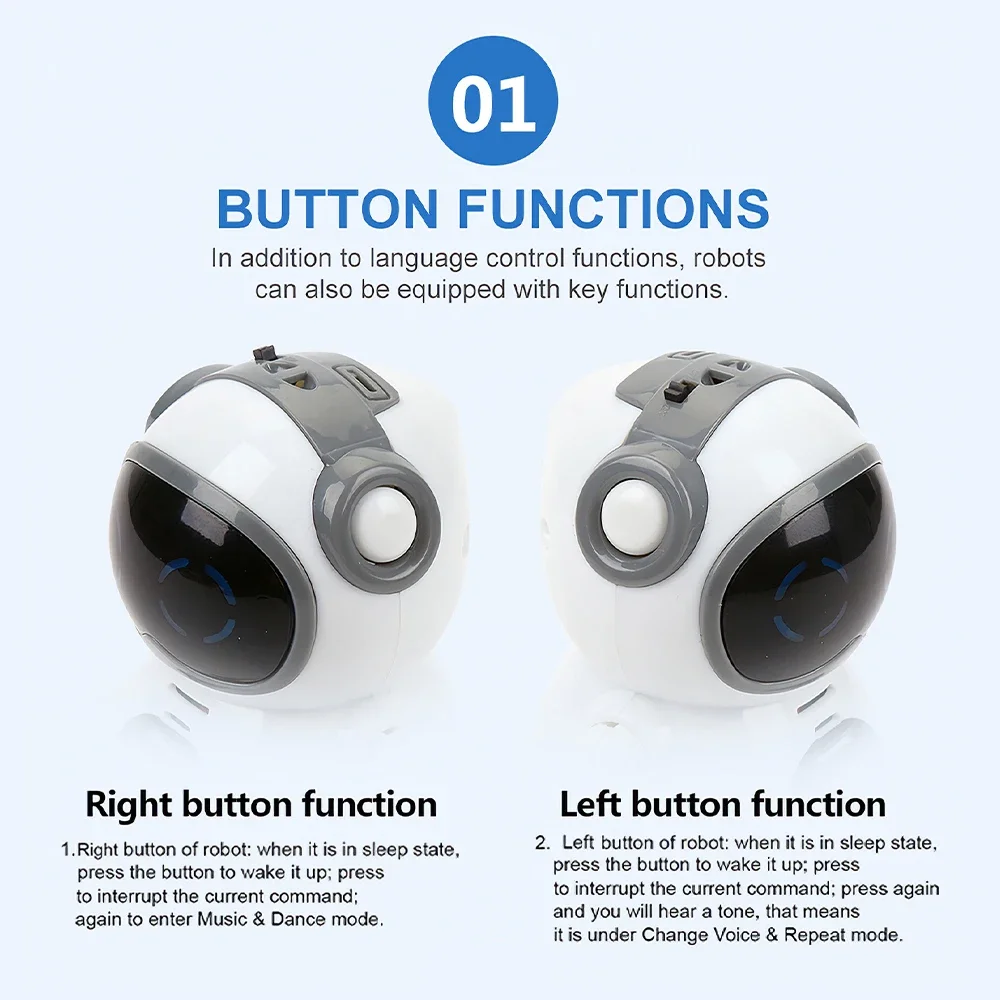 CatXaa Pocket Talking Robot – Voice Dialogue, Sings & Tells Stories – image 3
