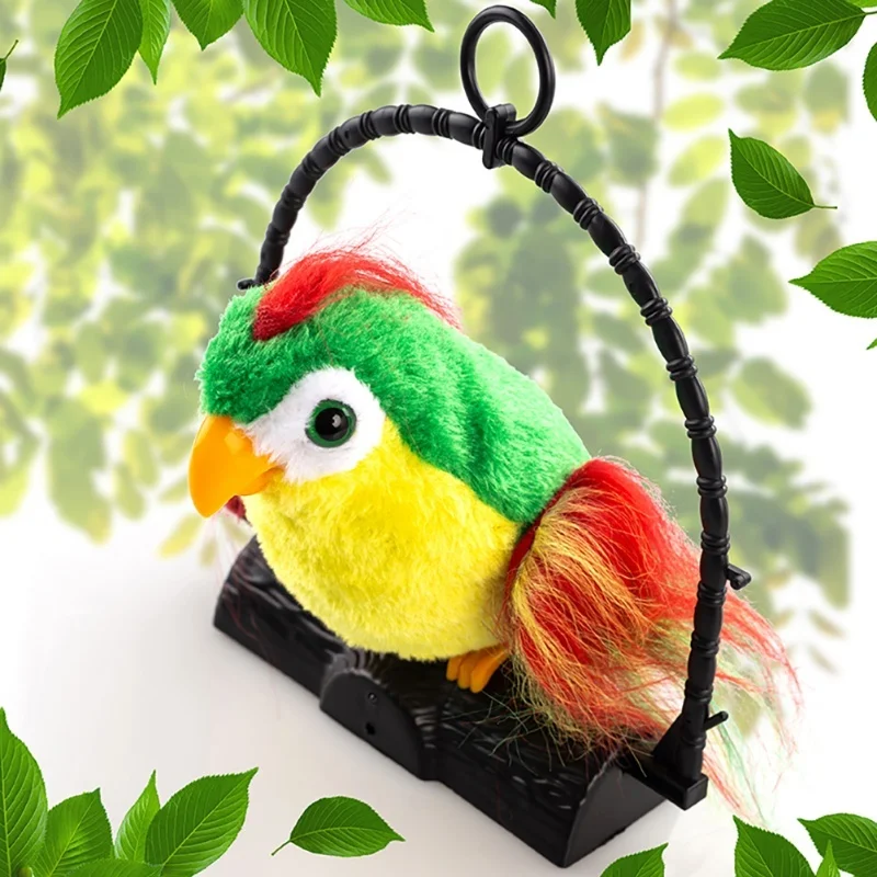 kbxlife Talking Parrot Plush – Repeats Your Voice & Flaps Its Wings – image 5