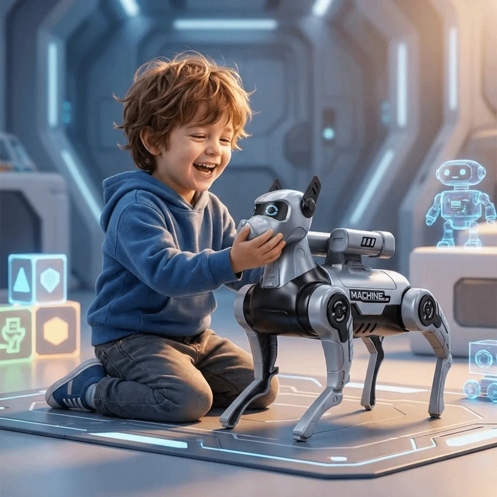 Build-It-Yourself Voice-Controlled Robot Dog – STEM Assembly Kit, Ages 8+ – image 3