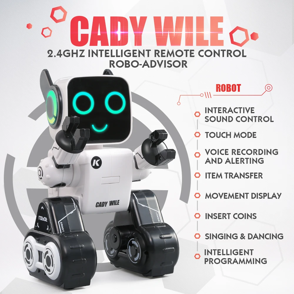 Hywiwine R4 Inductive Sensing Robot – 15m Range, Three Colourways – image 3