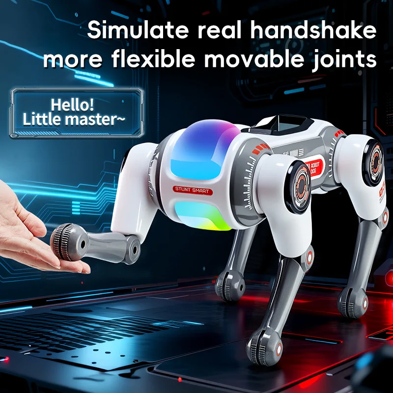 1508B Stunt Robot Dog – Dual Remote & Voice Control, Programmable Flips – image 4