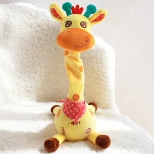 Talking Giraffe Plush – Repeats Your Voice, Dances, 10 Songs