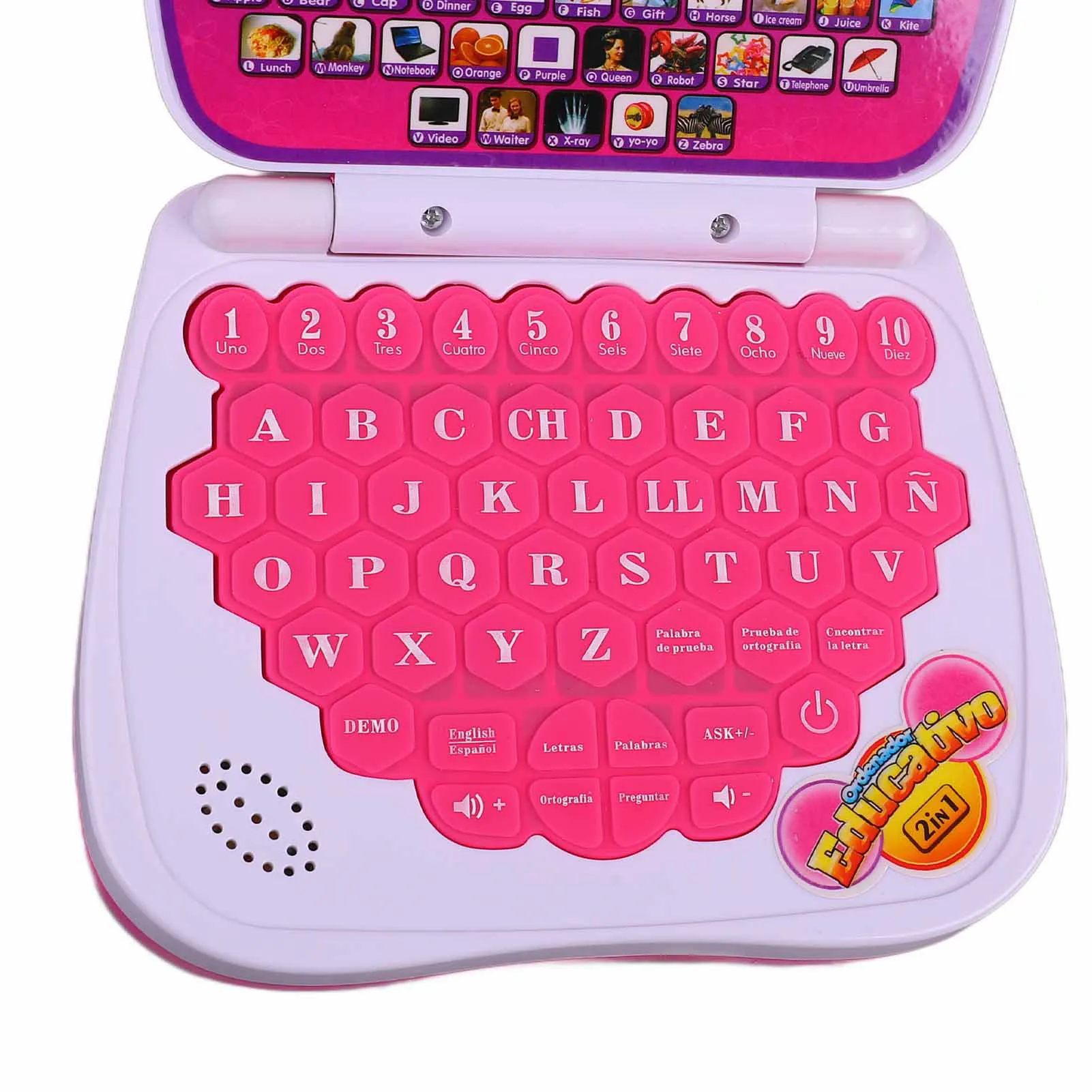 kbxlife ZK40 Bilingual Learning Laptop – English & Spanish, Ages 0–6 – image 2