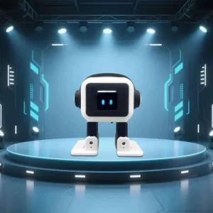 Bipedal Desktop Robot – Walking AI Companion with Speech Recognition
