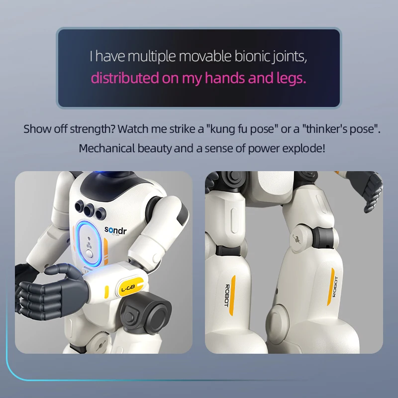 JJRC R40 Programmable Robot – Gesture Sensing & Dance, 10m Range – image 6