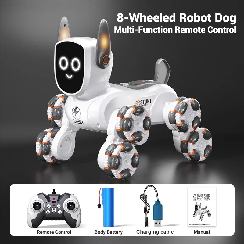 JJRC Q193 Stunt Mechanical Dog – Gesture Control, Swing-Arm Wheels, 360° Spins – image 8