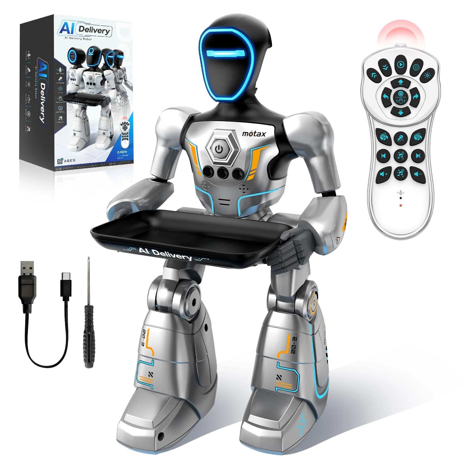 Kelaton Mini Alloy Robot – 30–50m Range, Ages 8+ – image 7