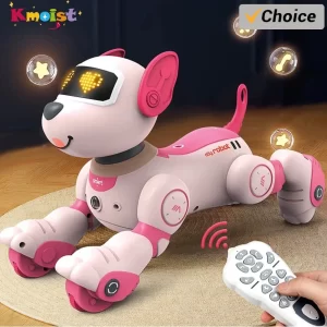 Kmoist Voice-Command Robot Dog – Follow Mode, Touch Points, Programmable Stunts