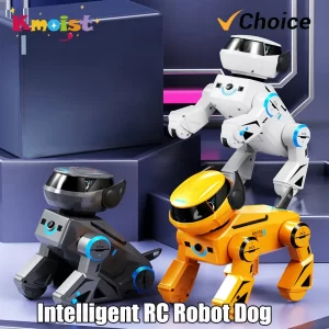 Kmoist Stunt Robot Dog – Handstand Spins, Flips, Touch Interaction, 40-Min Runtime