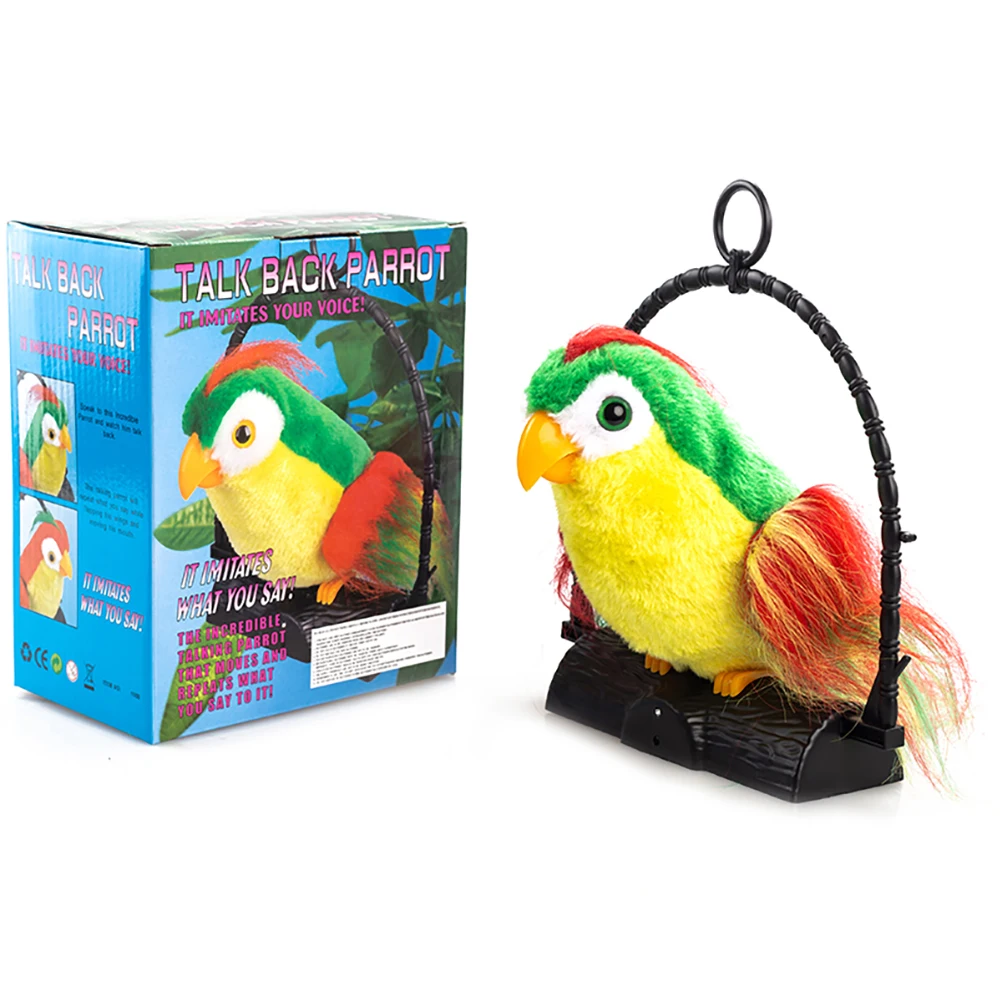 kbxlife Talking Parrot Plush – Repeats Your Voice & Flaps Its Wings – image 8