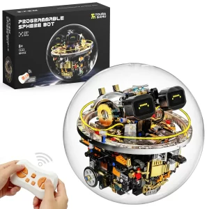 Leleopodo Spherical Robot Kit – Build, Code & Remote Control Ball