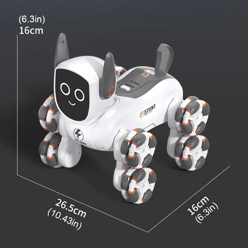 JJRC Q193 Stunt Mechanical Dog – Gesture Control, Swing-Arm Wheels, 360° Spins – image 6