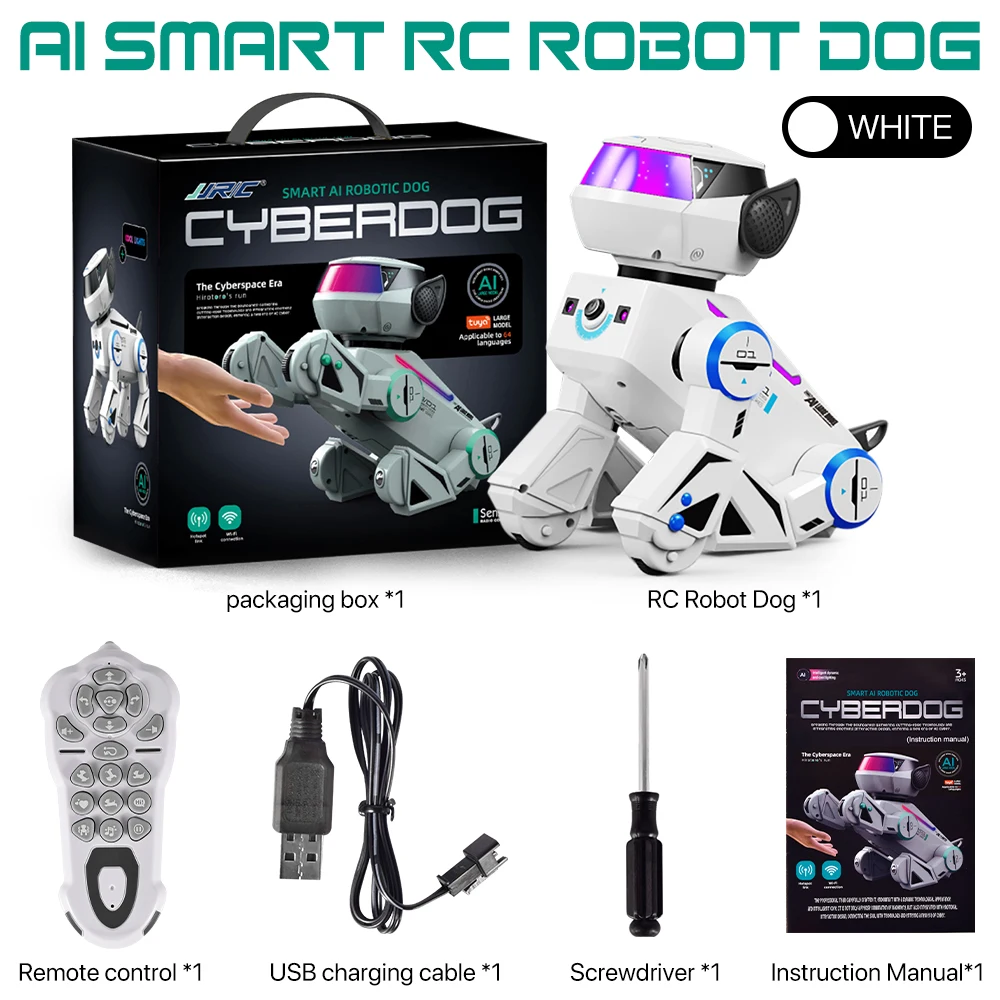 9IMOD AI Robot Dog – Multilingual Voice Chat, Touch Sensing, Stunts & LED Show – image 8