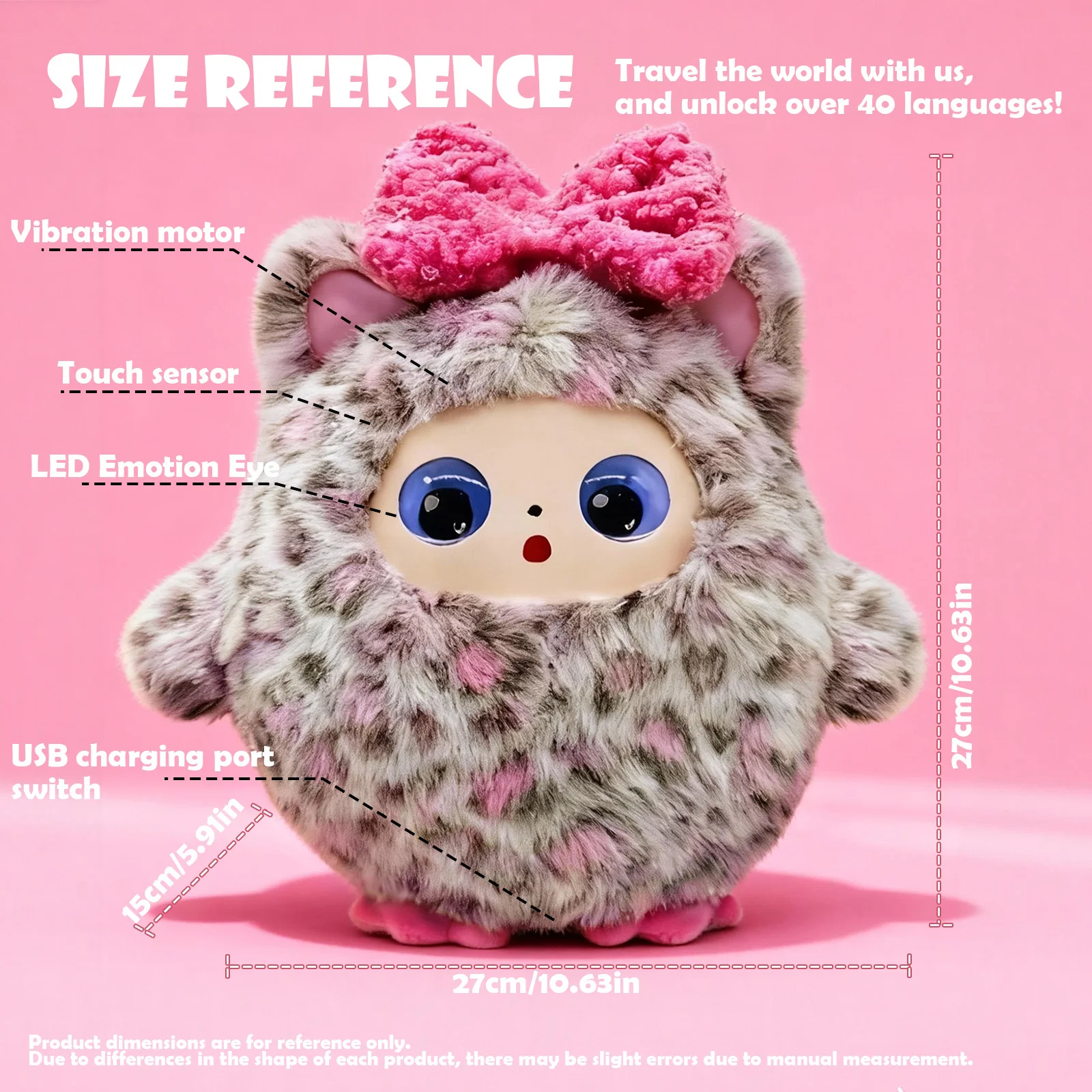 AI Interactive Plush Companion – 40+ Languages, Memory & Tactile Sensing – image 7