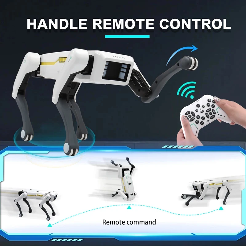 Mechanical Robot Dog with Turret – Programmable Moves, 50 m Remote Range – image 5
