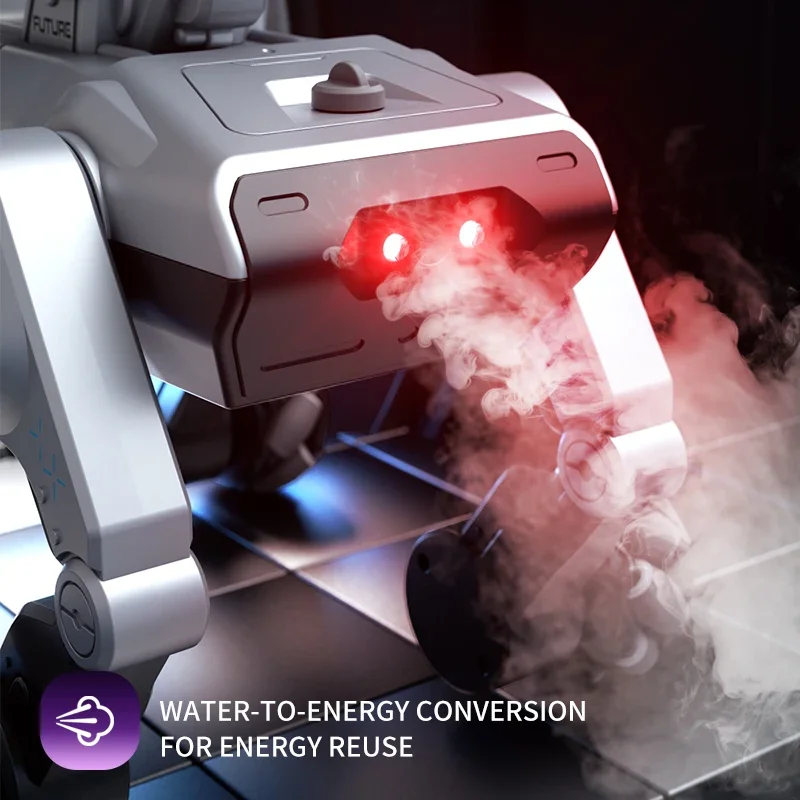 8WD Smart Robot Dog – Voice & Touch Control, Water Bead Turret, Mist Spray – image 3