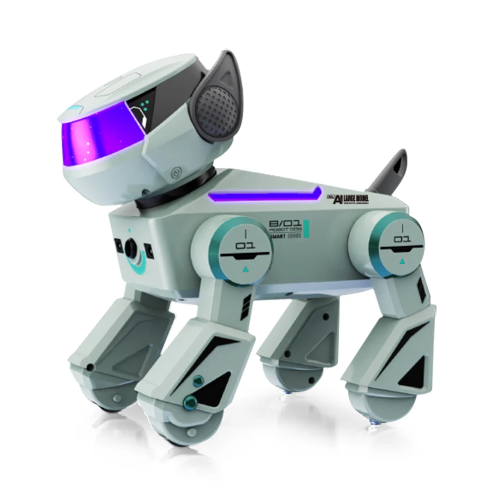 9IMOD AI Robot Dog – Multilingual Voice Chat, Touch Sensing, Stunts & LED Show – image 3