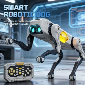 JJRC Smart Robotic Dog – App & Remote Control, Breathing Lights, Sing & Dance