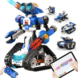 Apitor Robot J – 6-in-1 Coding Robot Kit, App & Remote, Ages 6–12