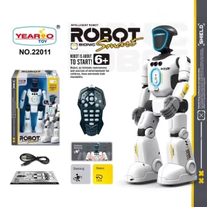 Yearoo 22011 Bionic Smart Robot – Gesture Sensing, Dancing, Demo Mode, Ages 6+