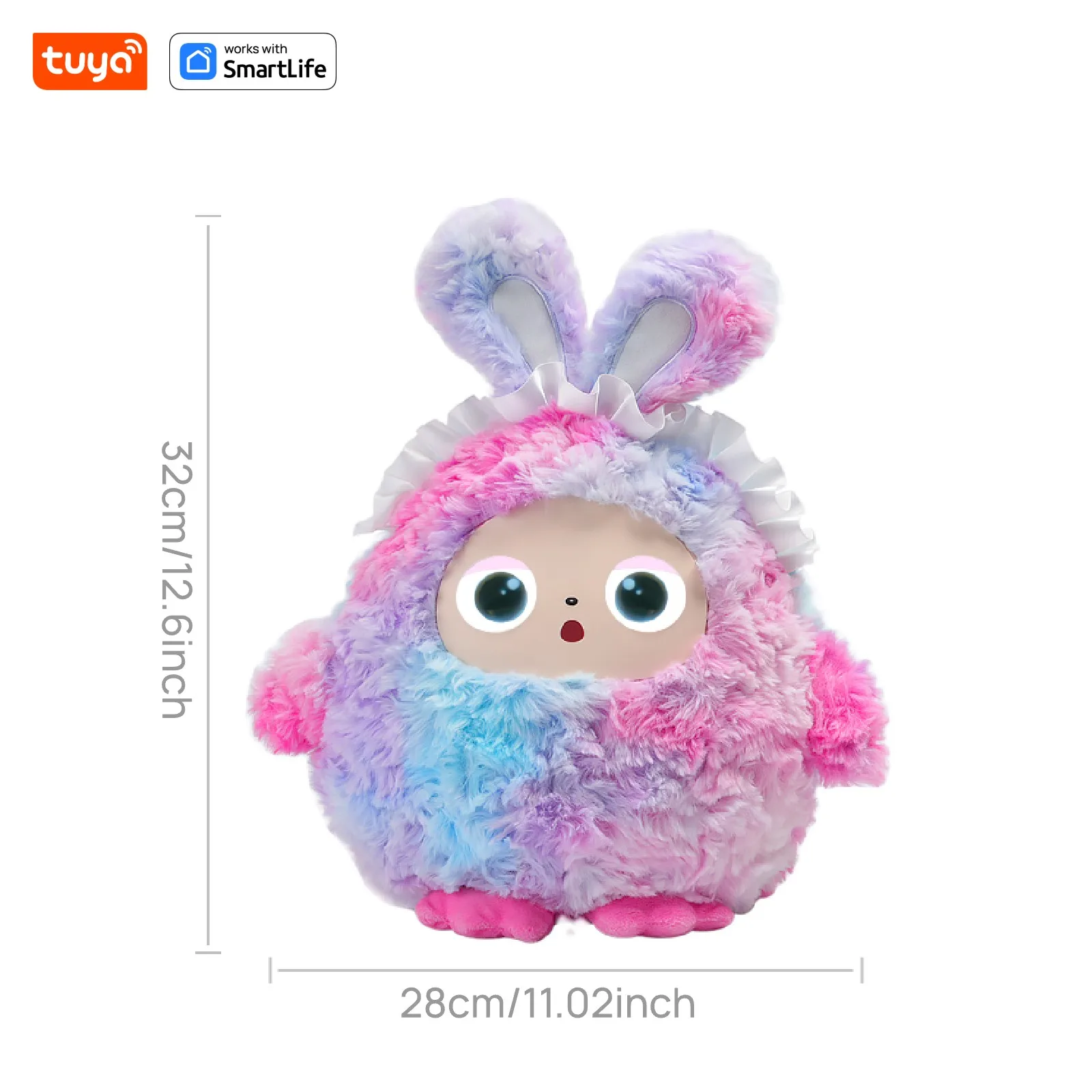 AI Plush Robot Companion – LED Eyes, Dual Dialogue Modes, Tuya App – image 11