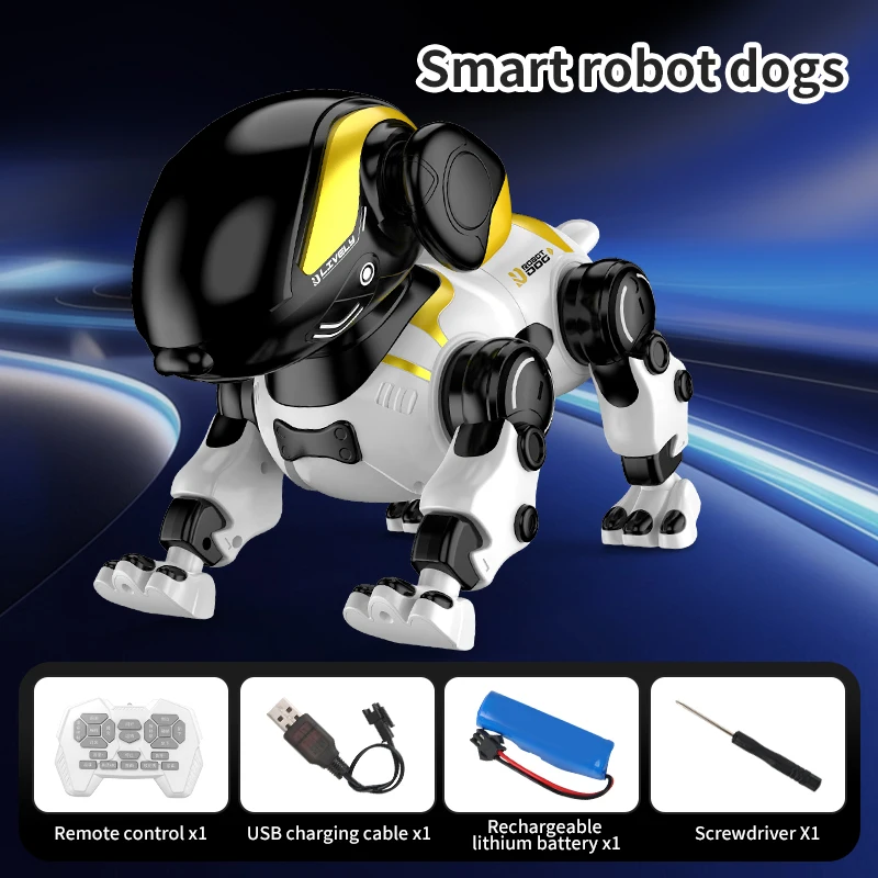 Hywiwine HY1SR Voice-Control Robot Puppy – Walks, Dances, LED Eyes, 50 m Range – image 7