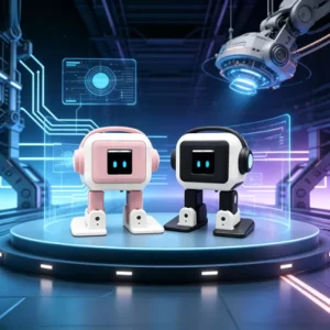 EMO Mini Electronic Pet – Voice Recognition Office Desk Companion