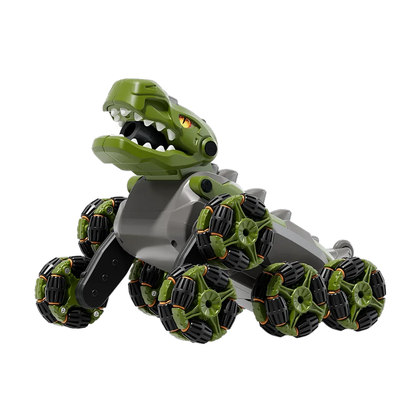 8-Wheel Stunt Robot Dog – Tail Mist Spray, Four Skill Modes, Remote Control – image 6