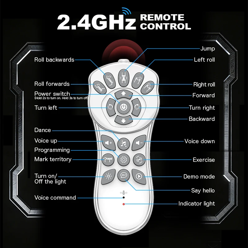 Voice-Command Robot Dog – 360° Stunts & Programmable Dance Modes – image 6