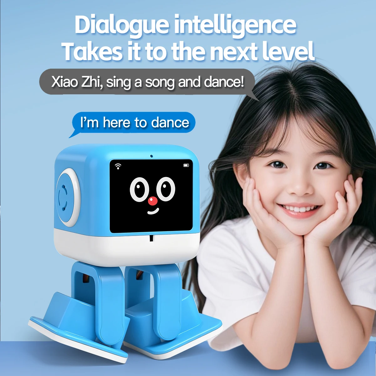 F13 Speech Recognition Learning Robot – 2-Hour Runtime, Compact