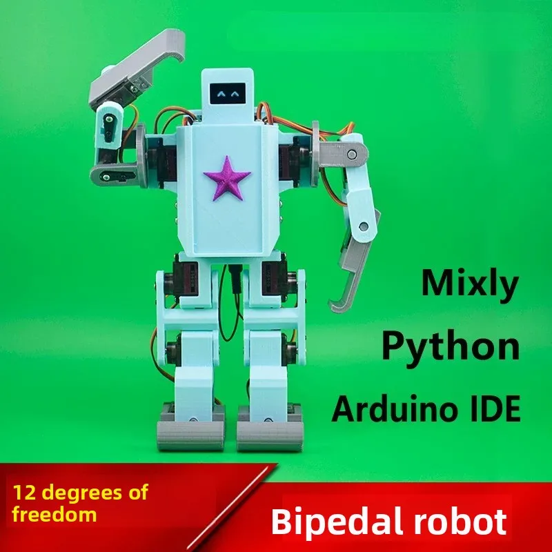 DIXSG Biped Walking Robot – Arduino & Python, Speech Recognition – image 2