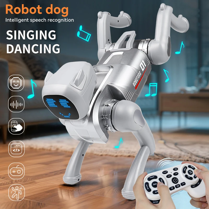 JJRC X1 "LumiLumi" Robot Dog – Wake-Word Voice, App Programming, LED Expressions – image 3